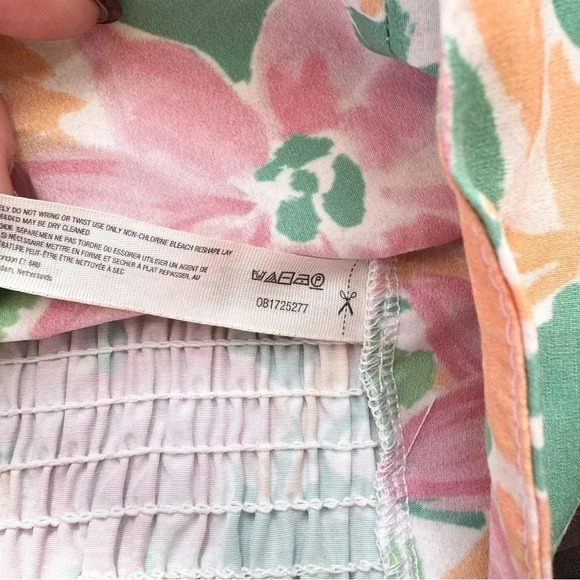 New Free People Lula Bubble Skirt Set Crop Strapless Mini Two Piece Large - Picture 10 of 16